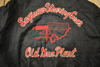 Vintage 1980s Saginaw Stearing Gear Satin Bomber Jacket