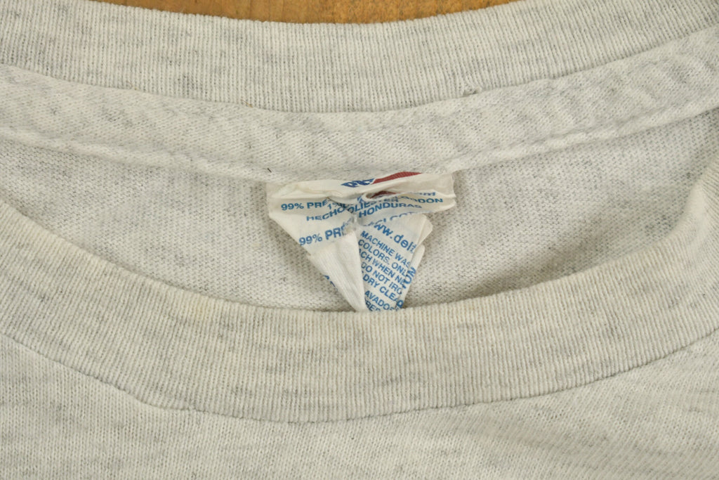 Vintage 1990s Funny Note Husband & Wife Graphic T-Shirt