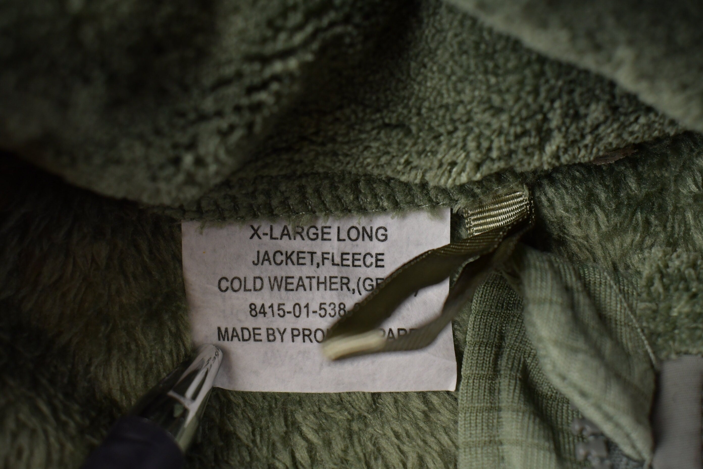 Vintage 1990s Cold Weather Fleece Zip Up Sweater