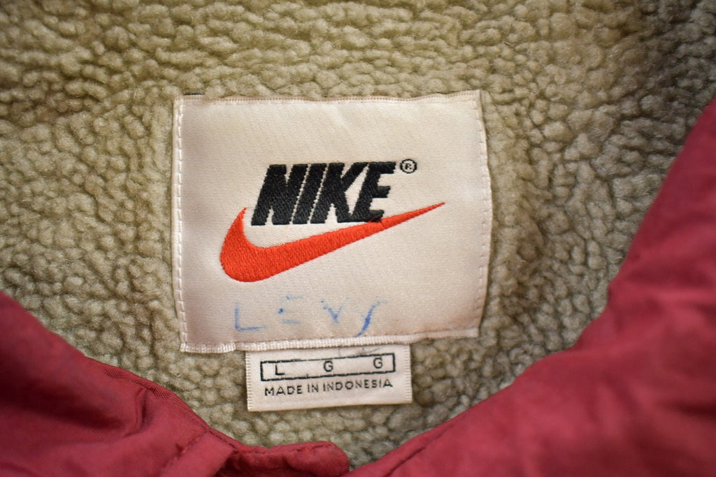 Vintage 1990s Nike Sherpa Lined Winter Jacket