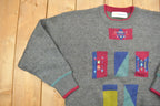 Vintage 1990s Camela Knitted Crewneck Sweater