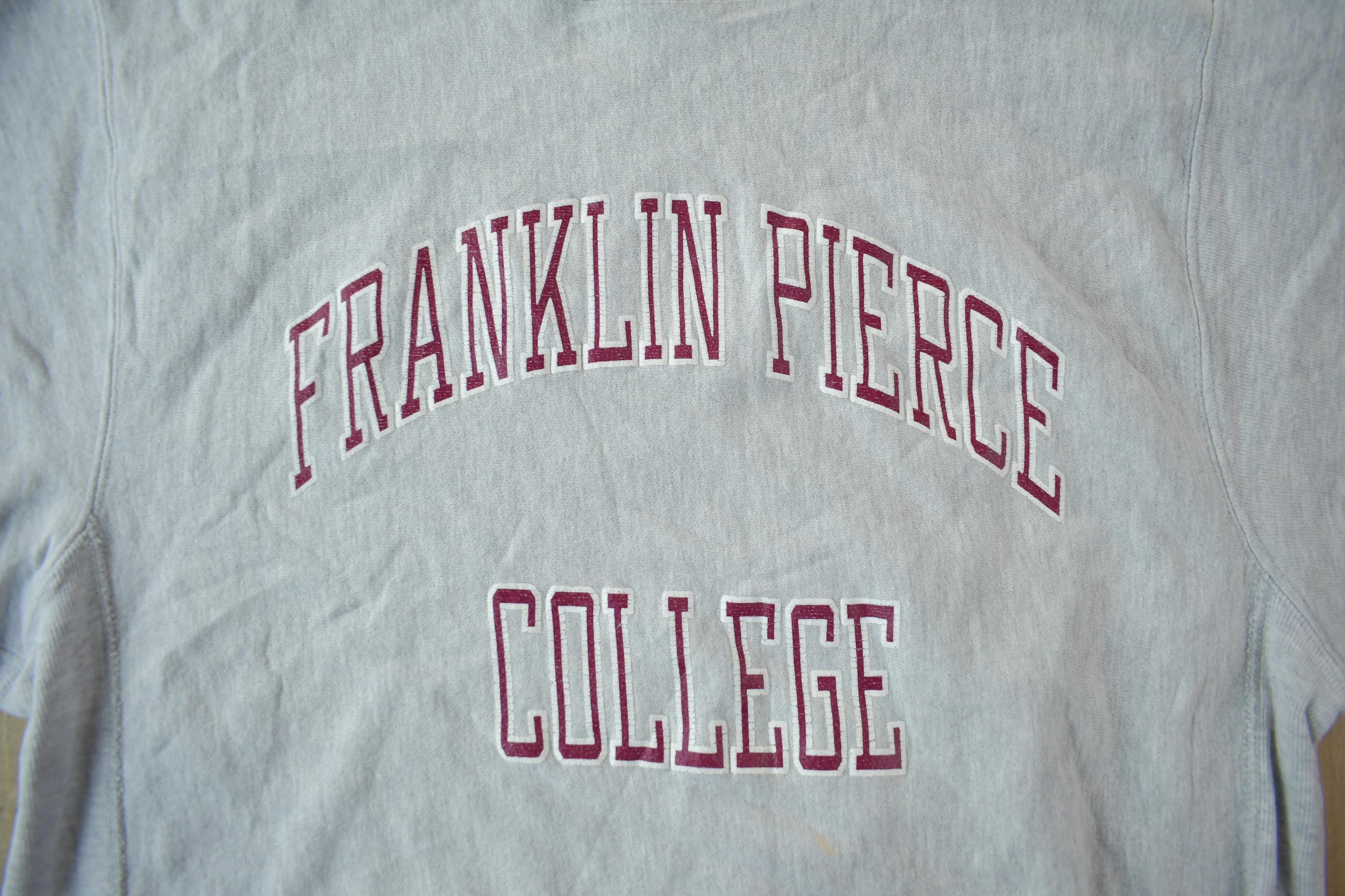 Vintage 1990s Franklin Pierce College Champion Reverse Weave Crewneck Sweatshirt
