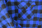 Vintage 1980s Woolrich Classic Plaid Flannel Button Up Shirt Men's L