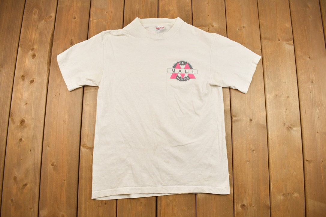 Vintage 1990s Maui Beach Club Souvenir T Shirt