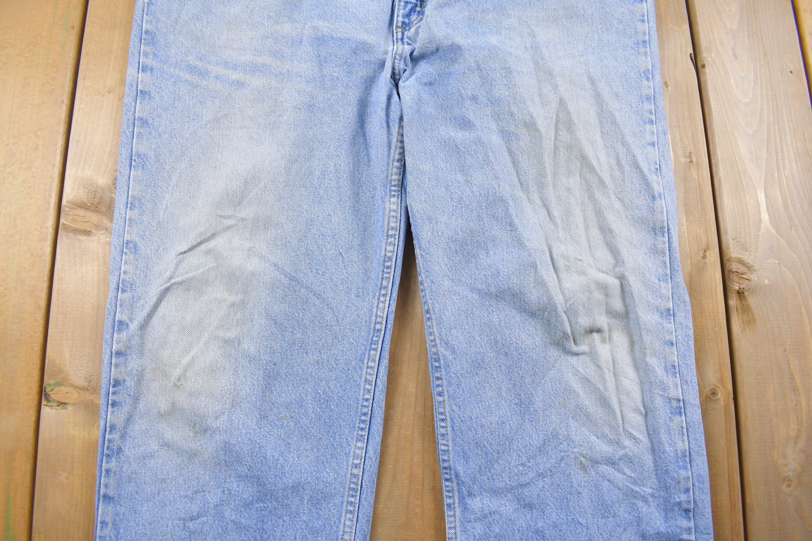 Vintage 1990s Carhartt White Patch Work Pants Size 44 x 32