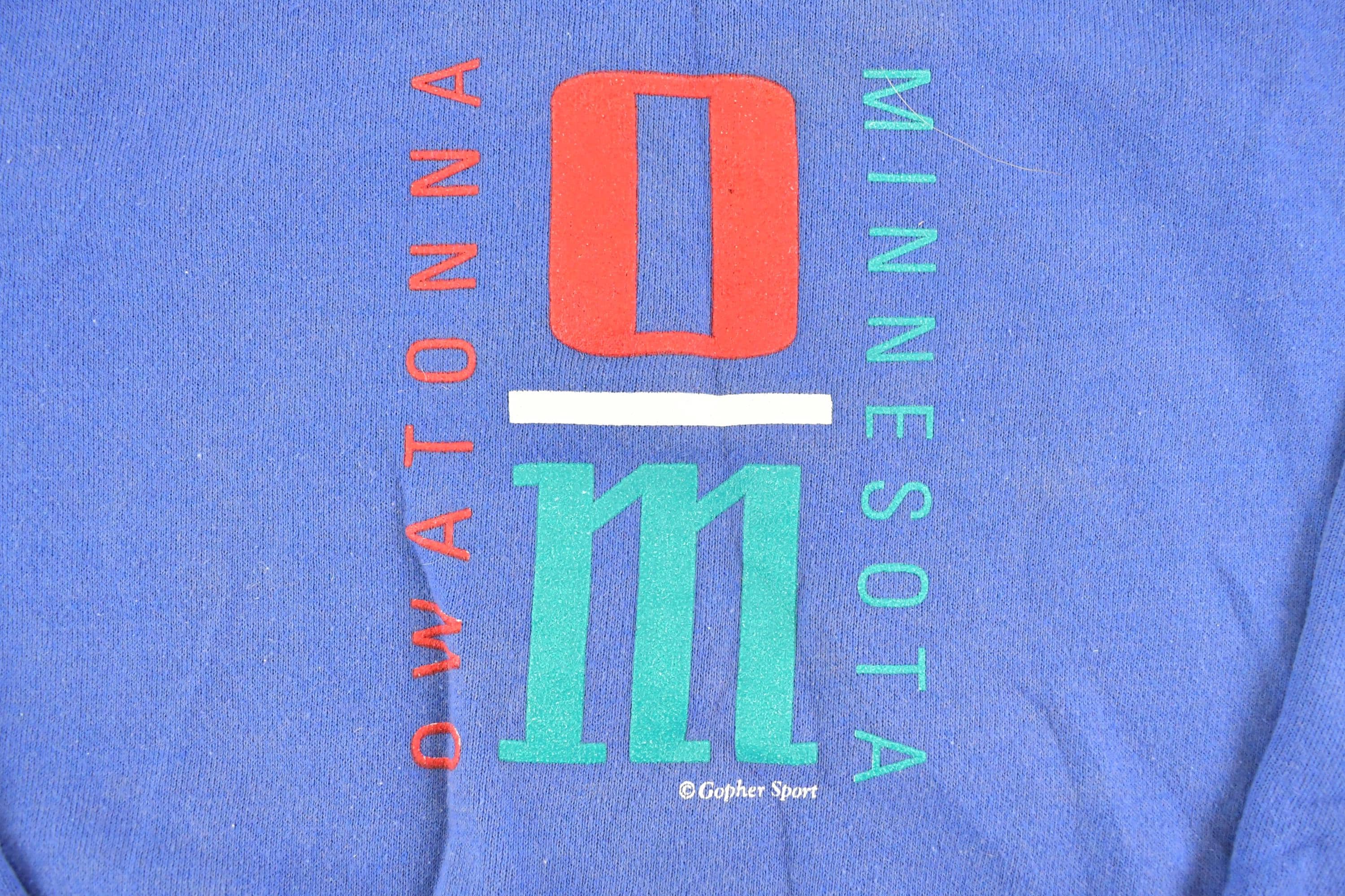 Vintage 1990s Minnesota Souvenir Crewneck Sweatshirt Mens M / 90s Crewneck / Travel Vacation Sweater / Vintage Sweatshirt