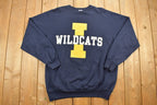 Vintage 1990s Wildcats Colligate Athletic Crewneck Sweatshirt
