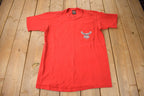 Vintage 1997 Metro Harley Davidson Cedar Rapids Iowa Single Stitch Graphic T-Shirt Made In USA
