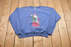 Vintage 1990s Santa Claus Crewneck Sweatshirt