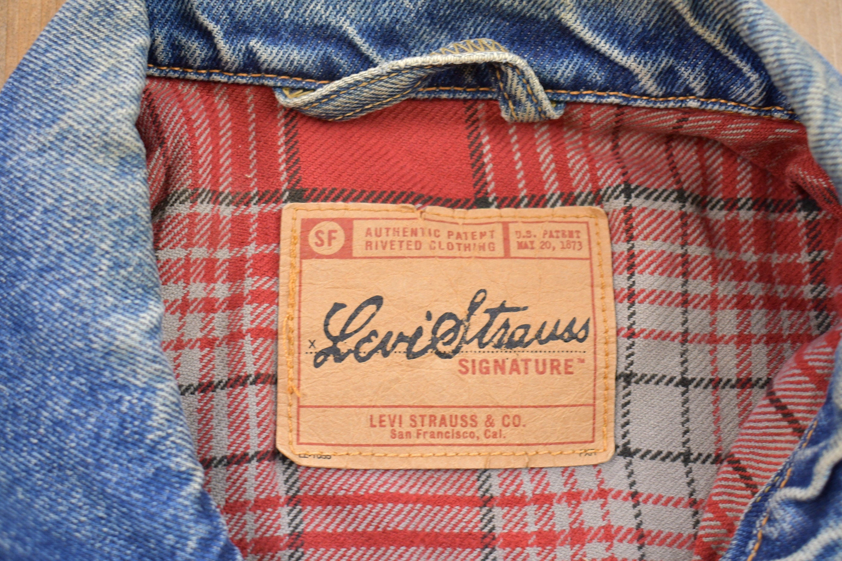 Vintage 1990s Levi Strauss Denim Jean Jacket