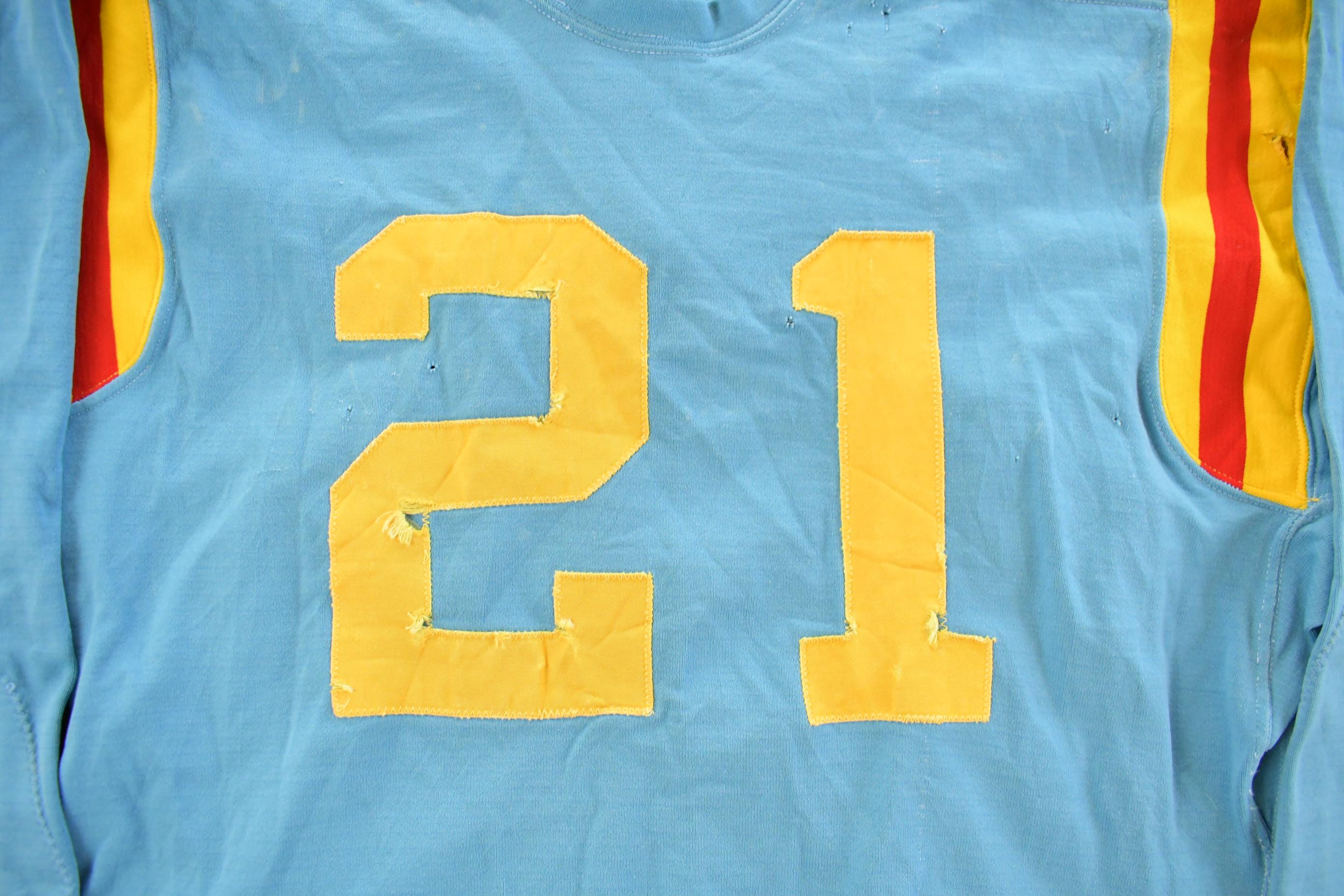 Vintage 1950s Emery Johnson Sporting Goods Football Jersey Men's L