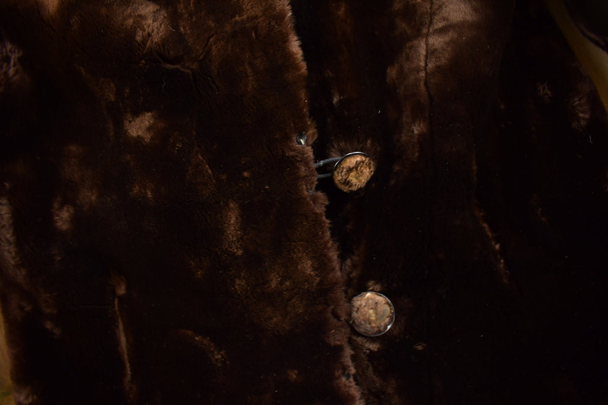 Vintage 1960s Sheered Beaver Fur Coat
