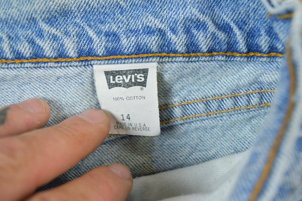 Vintage 1960s Levi Strauss Red Tab Denim Jeans Size Made In USA