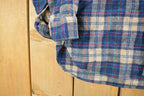 Vintage 1980s Pendleton Wool Flannel Button Up Shirt Men's Medium