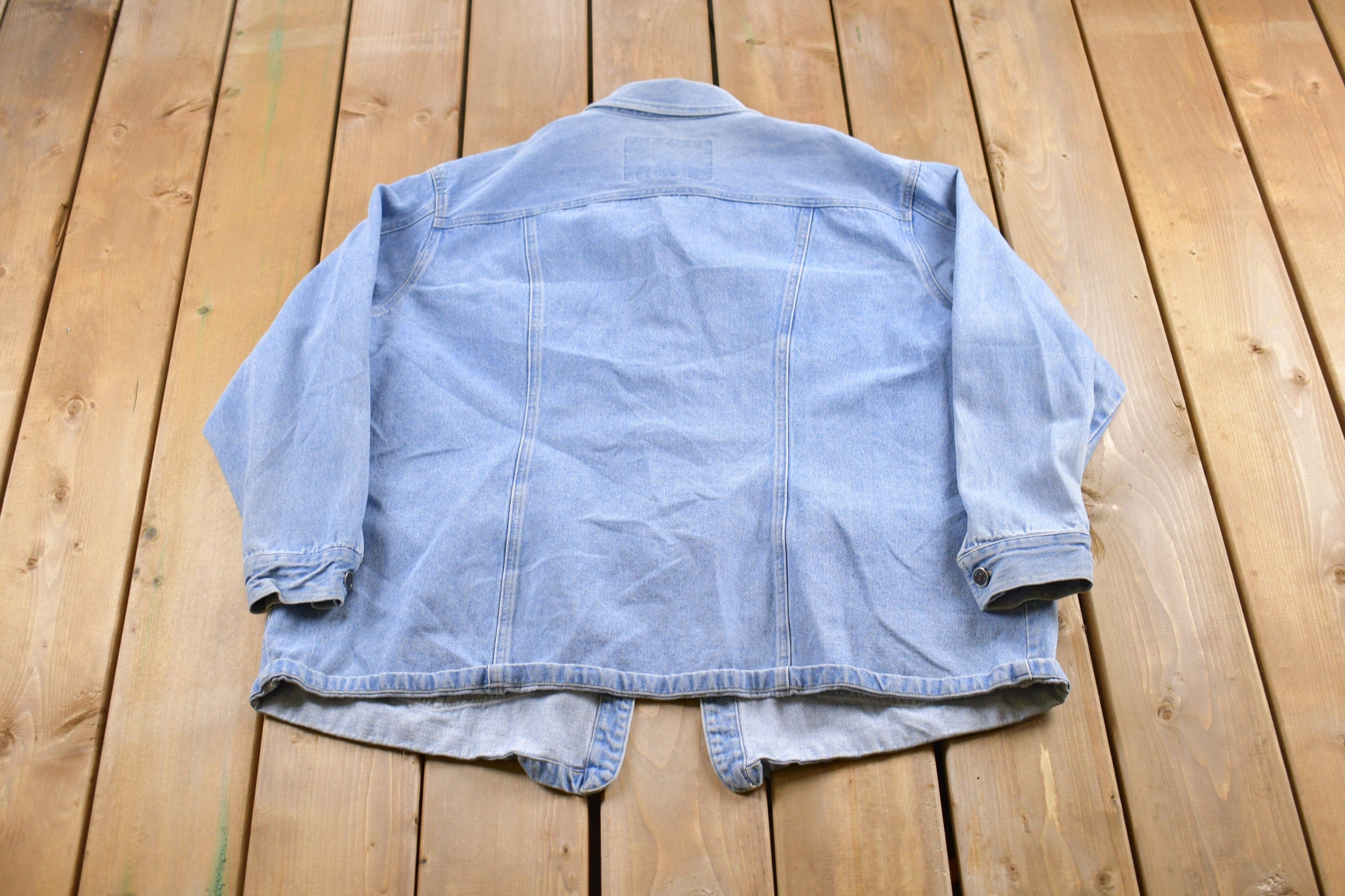 Vintage 1990s Avenue Blues Denim Jean Jacket