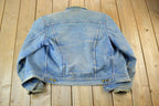 Vintage 1970s Lee Storm Riders Lined Jean Jacket