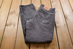 Vintage 1990s Black Levi's 505 Red Tab Denim Jeans Size 32 x 31.5
