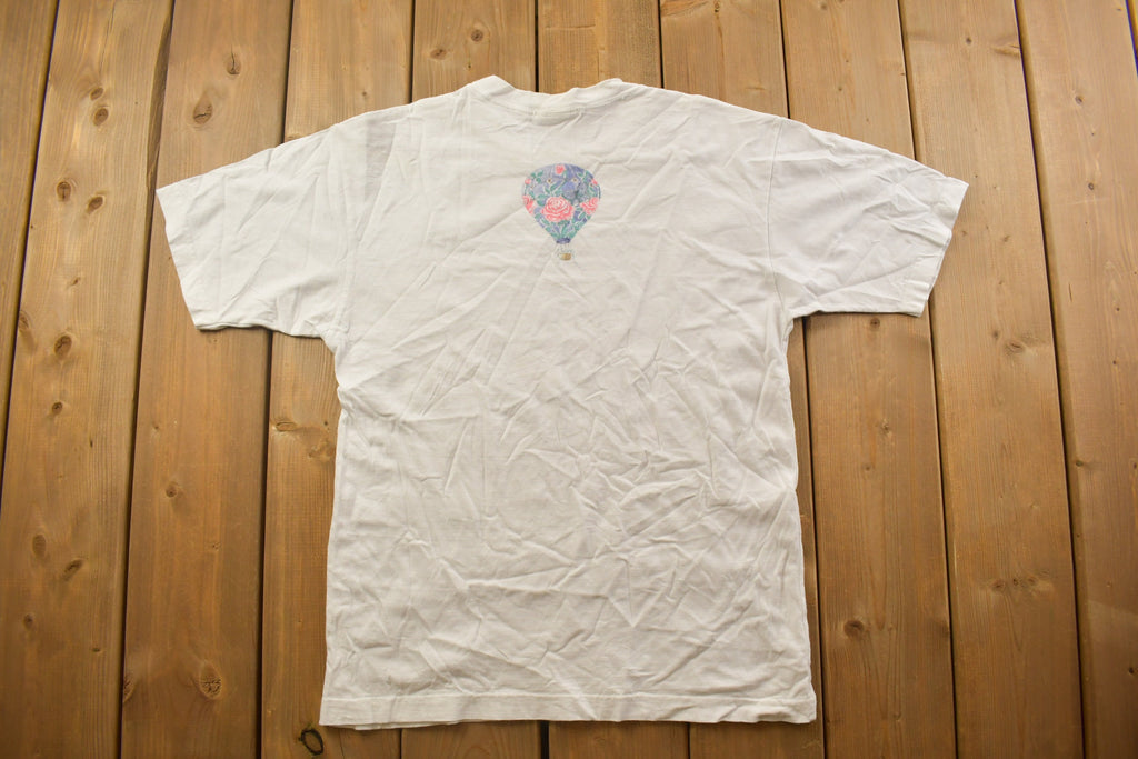 Vintage 1990s America Abstract Balloons Graphic T Shirt