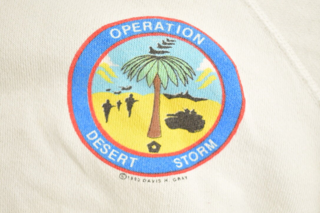 Vintage 1990s Operation Desert Storm Crewneck Sweatshirt