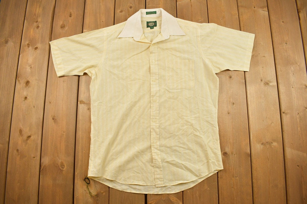 Vintage 1990s Hill & Archer Blank Button Up Shirt
