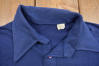 Vintage 1980s Pierre Cardin Button Up Collared T Shirt