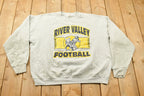 Vintage 1990s River Valley Vikings Football Collegiate Crewneck