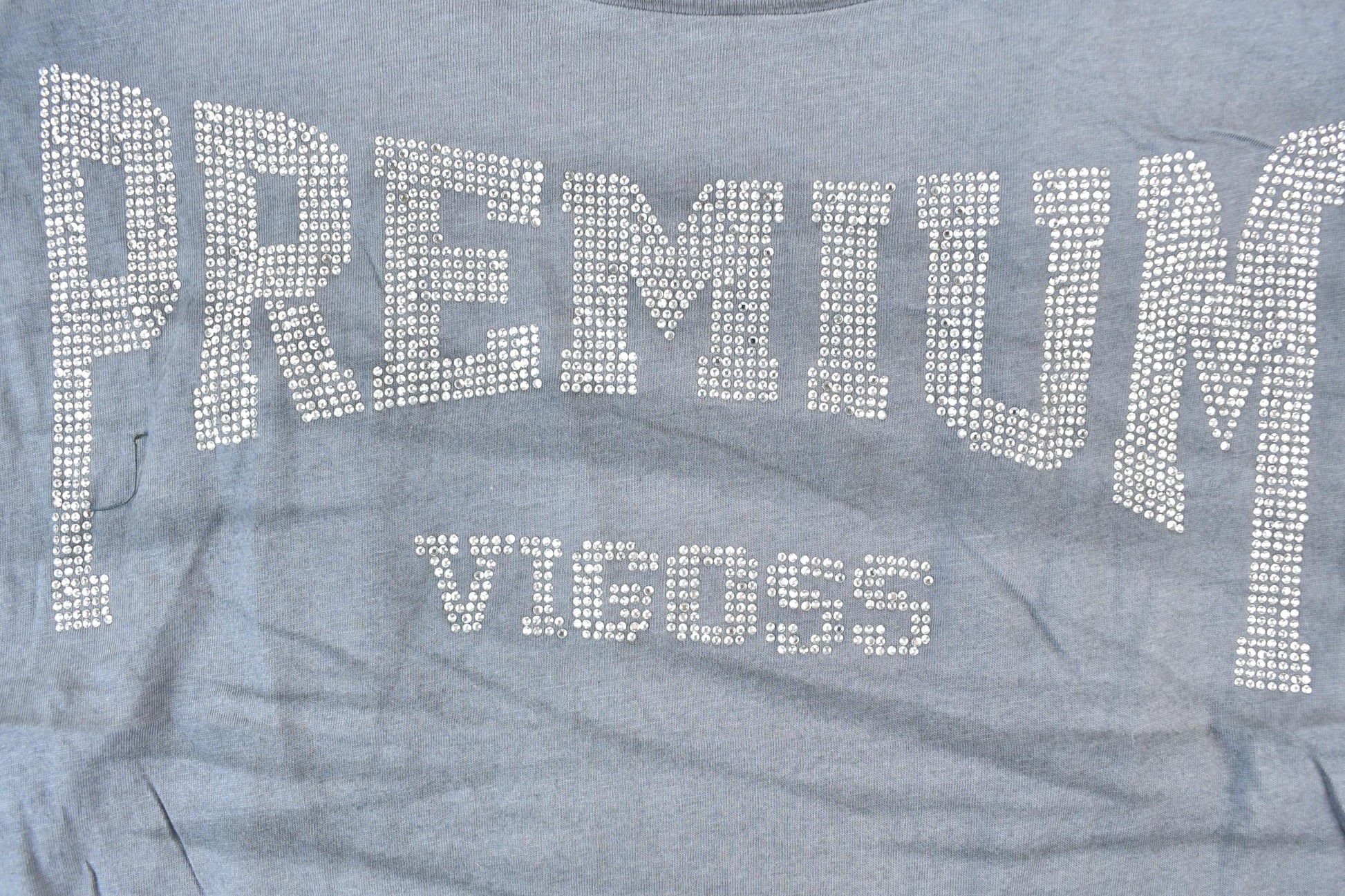 Women Vintage Vigoss Premium Y2K T-Shirt / Vigoss Grunge Skull Print / Contrast Stitch / Internet Famous Clothing / Over Dyed