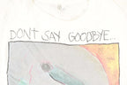 Vintage 1990s Don't Say Good Buy Dolphin Souvenir Travel T-Shirt Men's L