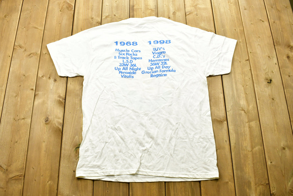 Vintage 1998 Class of 1968 Novelty T-Shirt