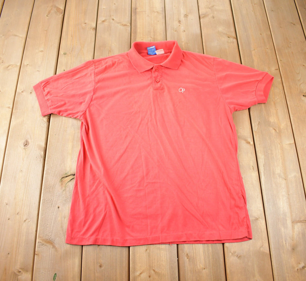 Vintage 1990s Ocean Pacific Button Up Golf Shirt Size XL