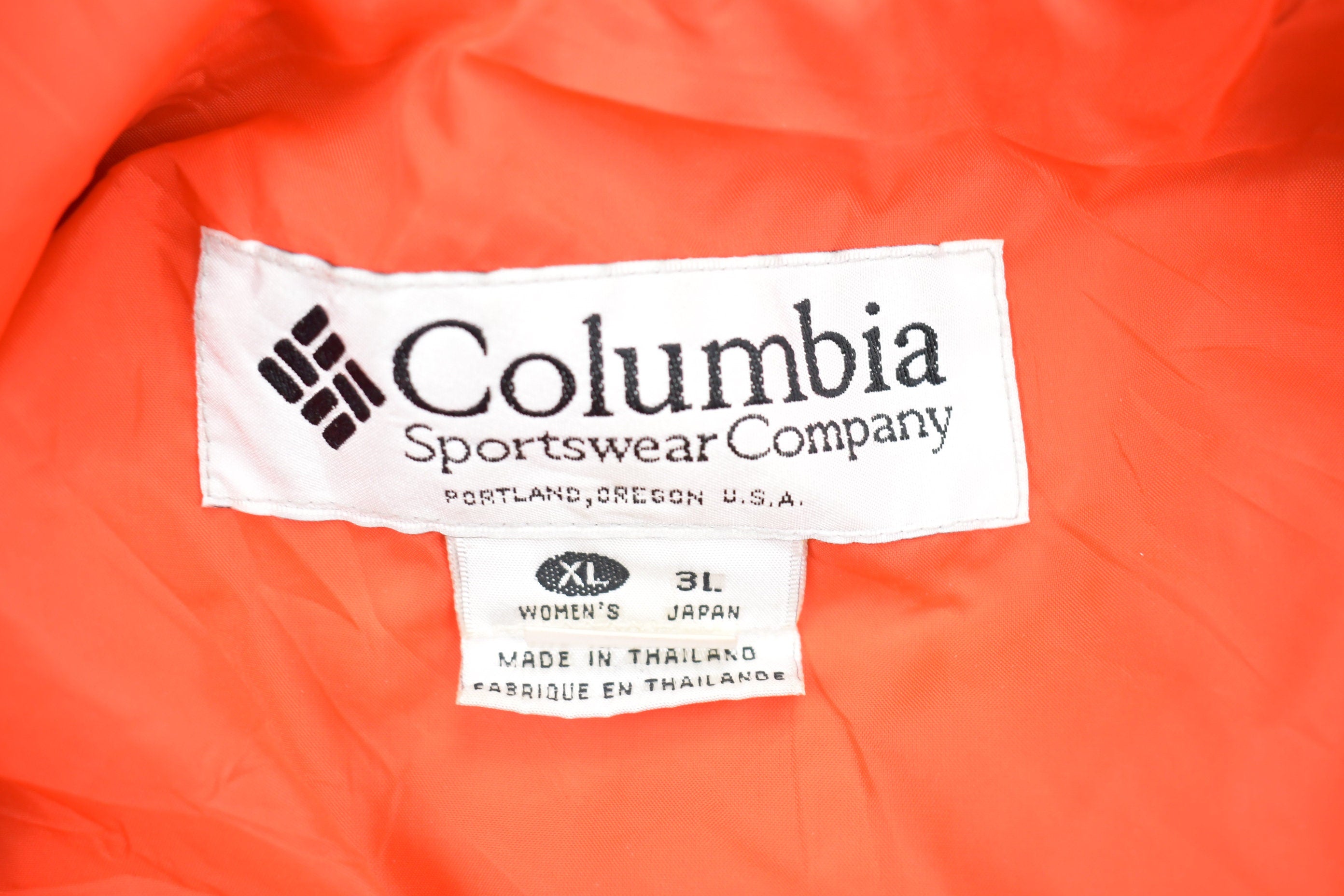 Vintage 1990s Columbia Color Block Windbreaker Jacket