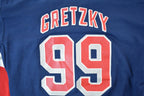 Vintage 1990s Starter New York Rangers Wayne Gretzky Jersey Youth Large