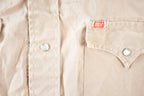 Vintage 1980s Ely Plains Blank Button Up Shirt Men's M