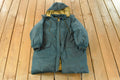 Vintage 1990s Eddie Bauer Down Hooded Jacket Men's Medium