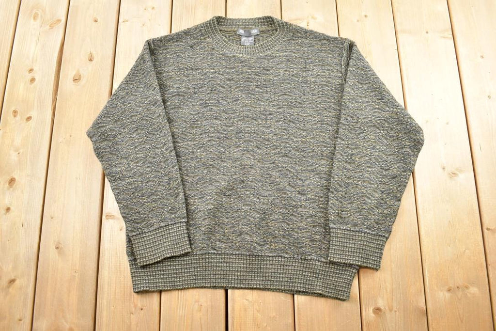 Vintage 1990s Mondo Di Marco Knit Crewneck Sweater