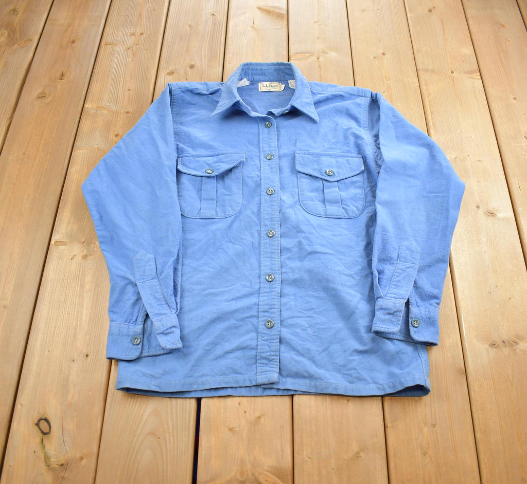 Vintage 1980s L.L Bean Blank Button Up Shirt