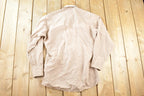 Vintage 1980s Ely Plains Blank Button Up Shirt Men's M