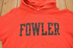 Vintage 1970s Fowler University Collegiate Champion Hoodie