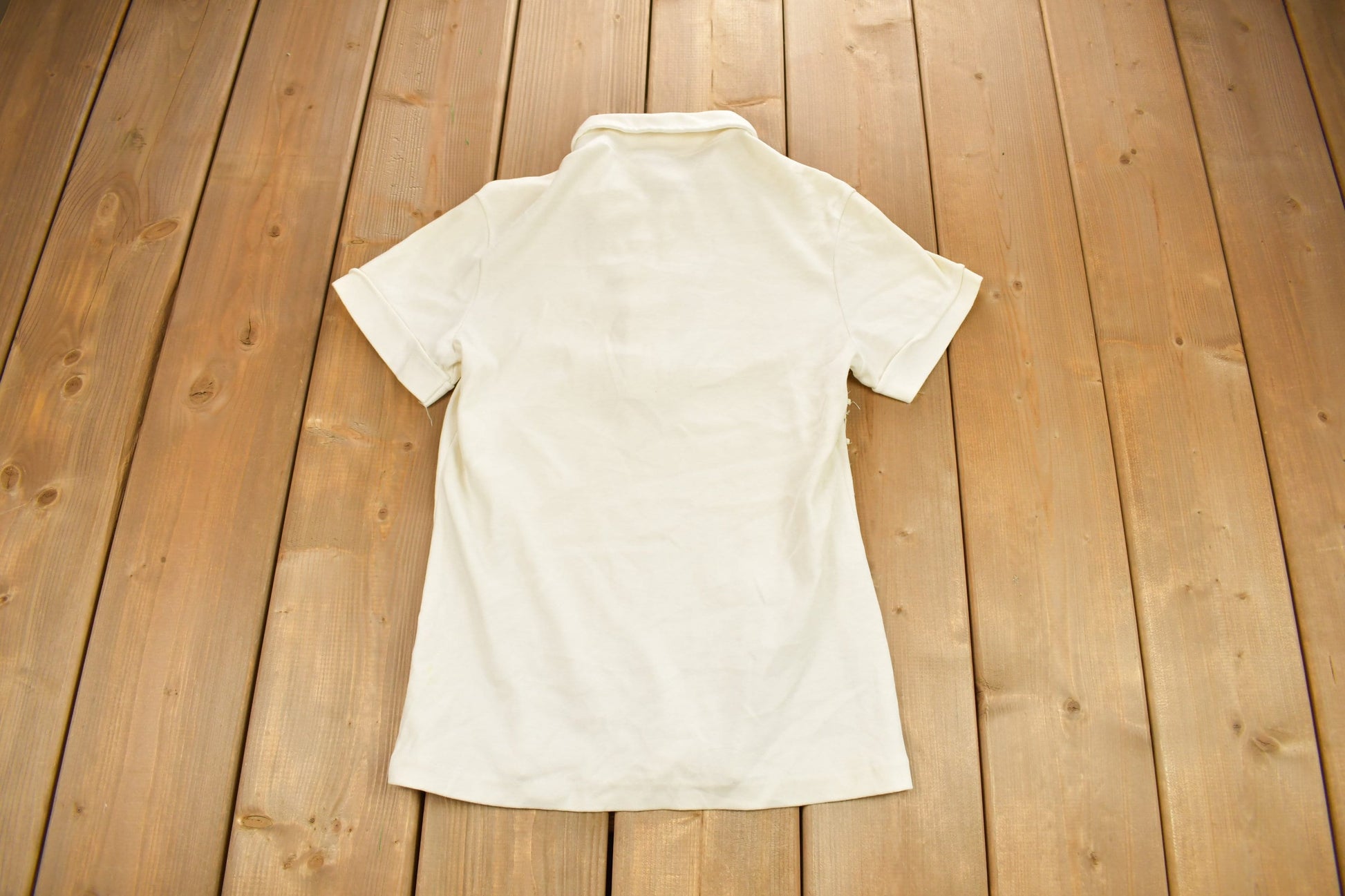 Vintage 1980s LL Bean Quarter Button Women's Polo Shirt