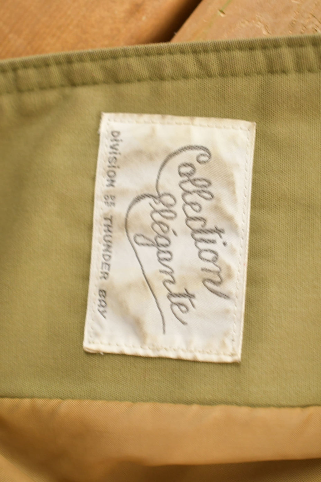 Vintage 1980s Beige Trench Coat