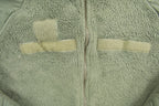 Vintage 1990s Green Fleece Zip Up Sweater Jacket
