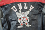 Vintage 1990s University of Las Vegas Rebels Collegiate NCAA Leather Jacket