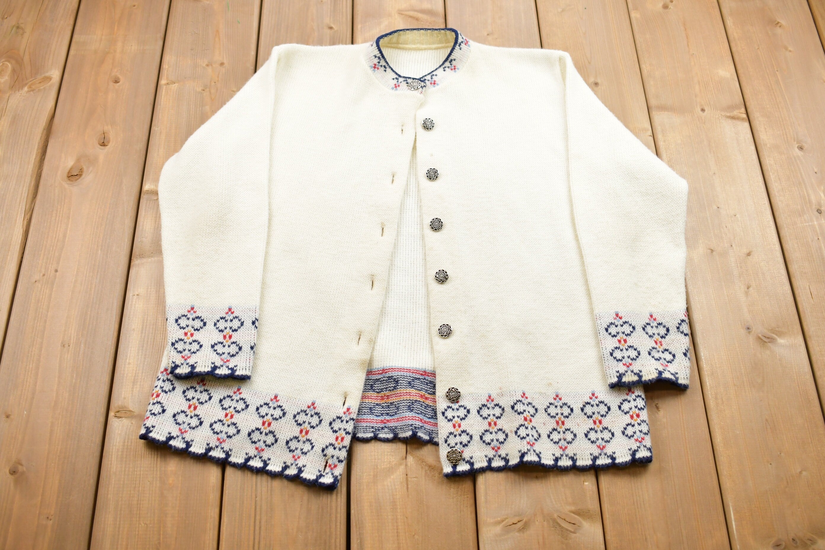 Vintage 1980s Knitted Sweater