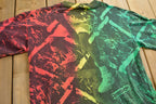 Vintage Early 1990s Reebok Black Top T-shirt