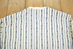 Vintage 1990s Wrangler X-Long Tails Cowboy Aztec Graphic Button Up Shirt