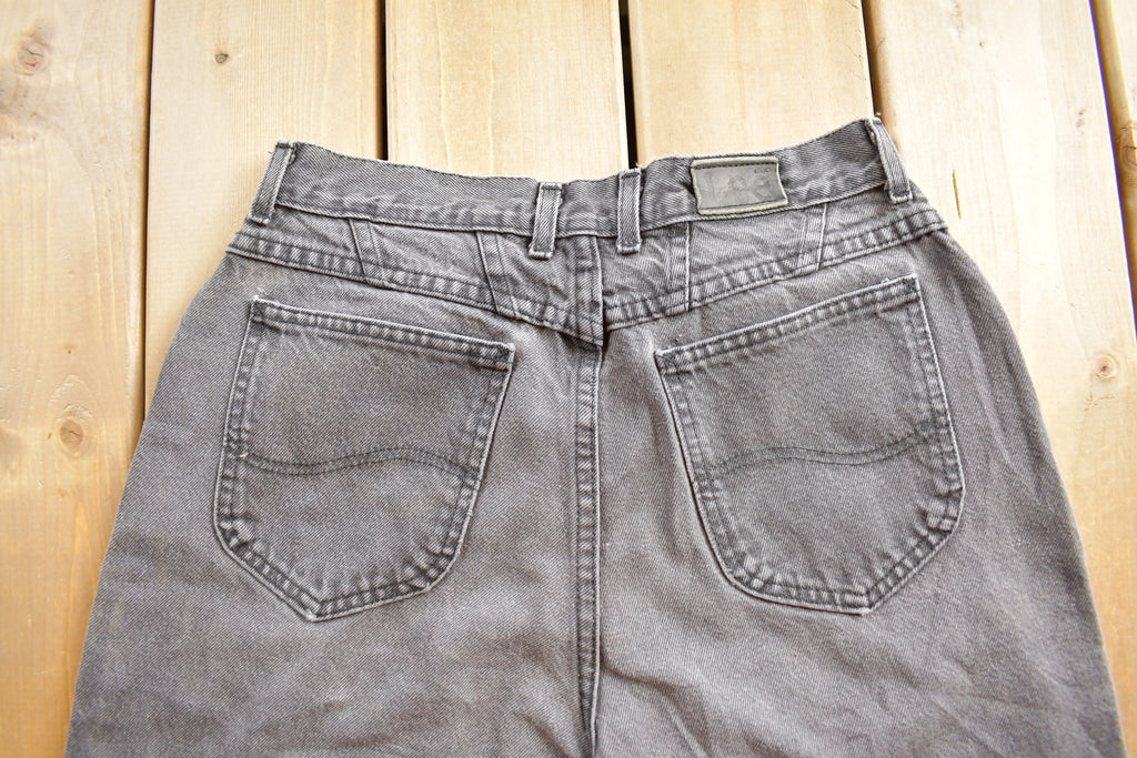 Vintage 1980s Lee Grey Denim Women's Jeans Size 29 x 25.5