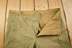 True Vintage 1960s Military Liner Pants Size 39 x 28