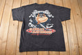 Vintage 1997 Harley Davidson Taz Devil Looney Tunes Graphic T-Shirt Size L