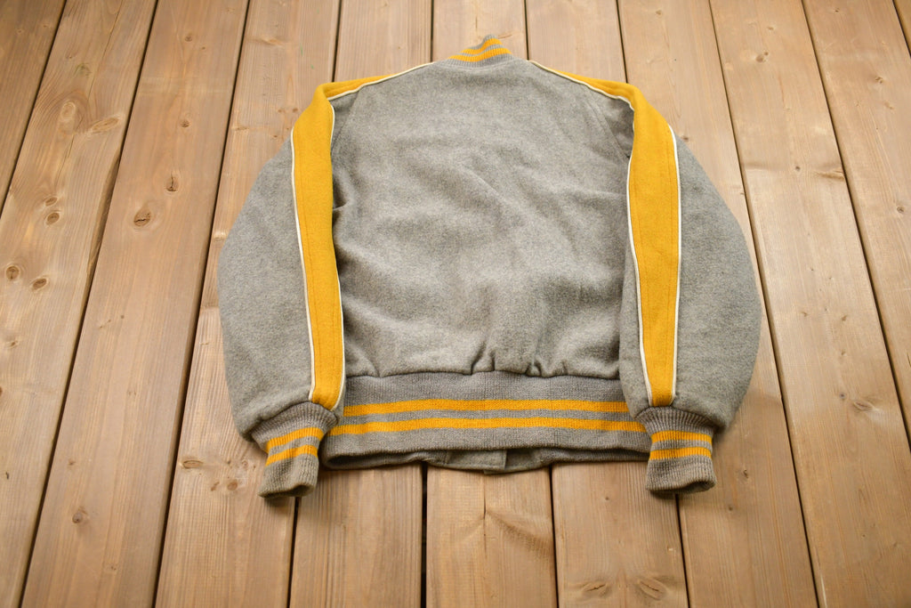 Vintage 1960s Sonni Wool Bomber Jacket