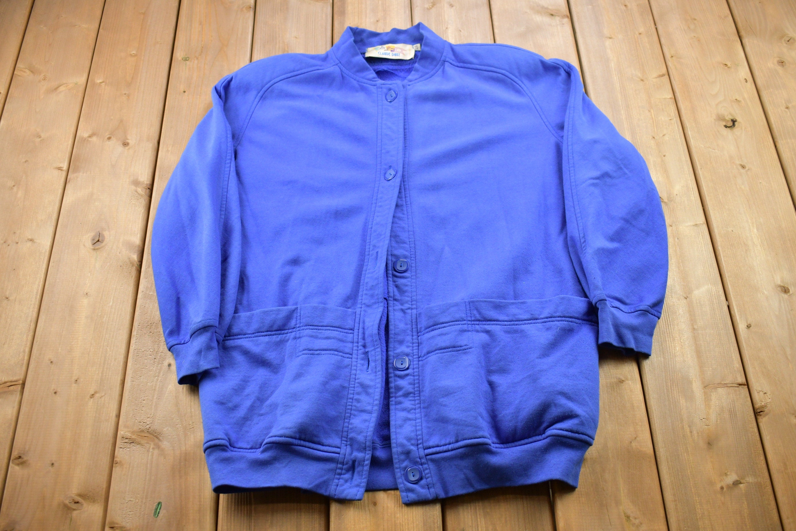 Vintage 1990s Claude Duke Cardigan Sweater